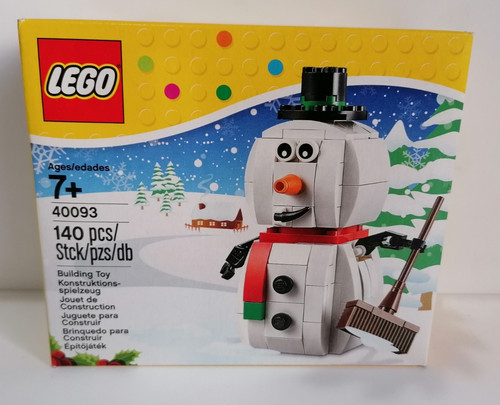 Lego 40093 snowman bonhomme - 40093,