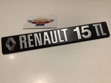 Renault 15 TL monogramme
