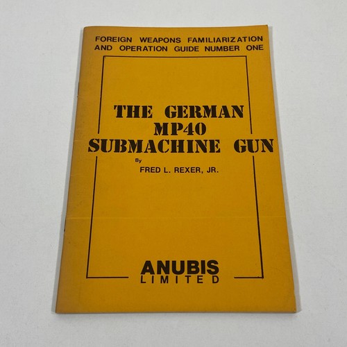 The german mp40 submachine gun - german,