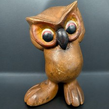 Sculpture chouette vintage en