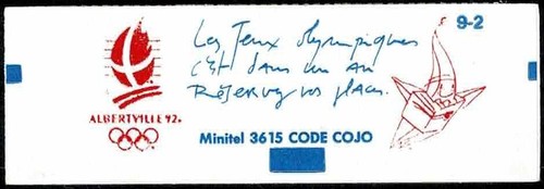 France 1992 carnet - france,