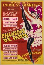 CABARET PORTE ST MARTIN