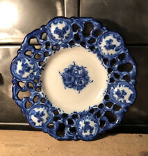 Assiette Céramique Décorative Vestal Alcobaca Portugal Diamètre 22,2 Cm