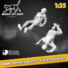 1:35 - Figurines WW2 Soldats Américains morts