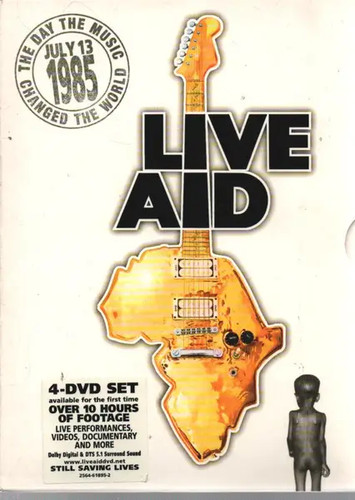 Live aid coffret dvd - live,