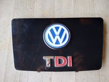 Plastique de Cache moteur logo W TDI / VOLKSWAGEN GOLF 4 BORA / 1.9 TDI