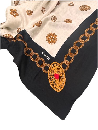 Foulard chanel monogramme - foulard, en