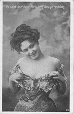 CPA THEME FEMME NU / COQUINE /