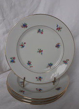 4 assiettes plates en
