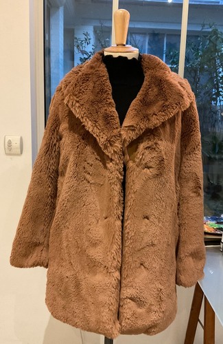 Manteau fausse fourrure - fausse,