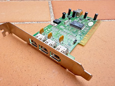? KEC L1582V - Carte PCI FireWire IEEE 1394 4 ports (3ext+1int)