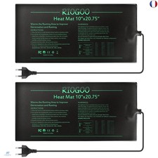 RIOGOO Tapis Chauffant pour semis Coussin Chauffant pour Serre 10 "x 20.75"