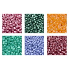 Rutkovsky 111-59008 Cube Perles Pressées Verre Tchèque 5x4mm Taille 10g Pack