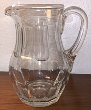 pichet en cristal taillé de