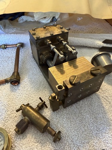 Vintage live steam scale - steam, 3/4