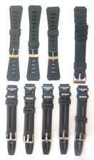 9 ANCIENS BRACELETS POUR MONTRE DE PLONGÉE VERS 1980 (2)