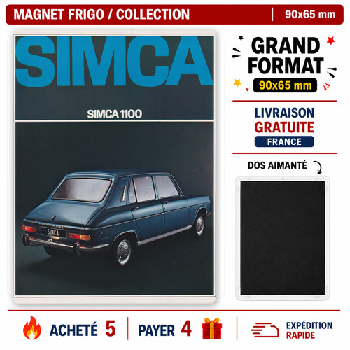 Magnet frigo simca 1100 - magnet,