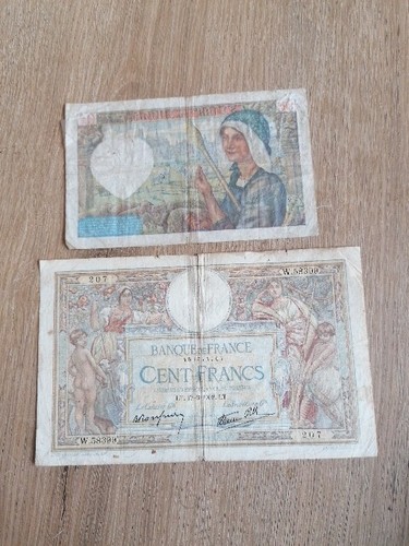 Lot billet banque ancien - billet,