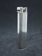 DUNHILL SYLPH Briquet essence Plaqué argent lighter petrol Feuerzeug