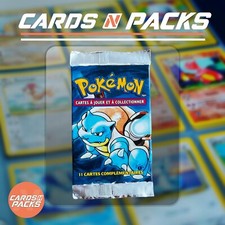 Booster Pokémon Set de Base Édition 1 TORTANK Lourd HOLO Garantie 🇫🇷 Scellé