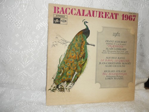 Baccalaureat 1967 schubert - ,