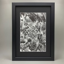 Tomb Kings Art Encadré Squelette Mort-Vivant Warhammer Age Of Sigmar Aos