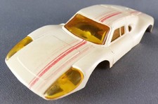 Jouef 3640 - Carrosserie de Porsche GT Blanche 6 Bandes Tampographiées