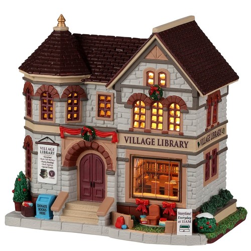 Bibliothèque village - de,