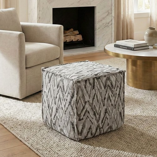 Hampton square pouf - hampton, ottoman