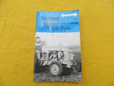 Tracteur RENAULT Super 5 - guide d'utilisation - 1960