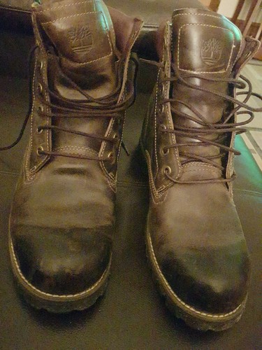 Bottes timberland olive foncé - bottes,