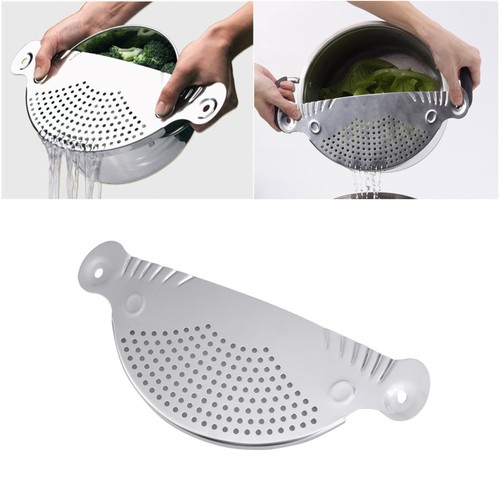 Passoire casserole acier - À,