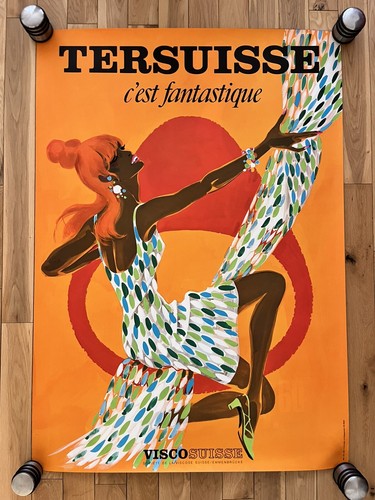 Affiche originale tersuisse - affiche,