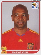 572 MARCOS SENNA # ESPANA STICKER PANINI WORLD CUP SOUTH AFRICA 2010