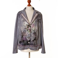 Veste bleu-violet femme Just White taille 44 11393