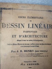 COURS ELEMENTAIRE de DESSIN