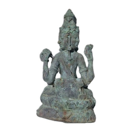 Statue ancienne asie bronze - ancienne,