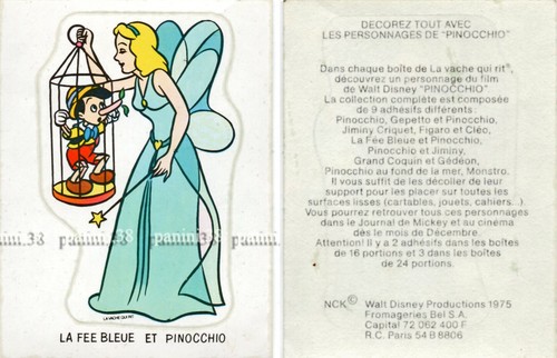 Vignette fee bleue - vignette, et