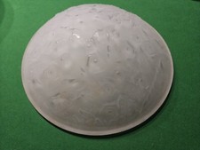 Coupe Art Deco lustre en verre