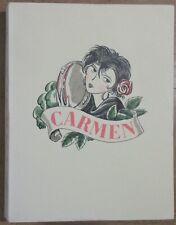 PROSPER MERIMEE CARMEN ILLUSTRE & GRAVE PAR ANDRE COLLOT 1934 EO NUMEROTEE