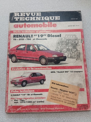 Rta revue technique automobile - revue,