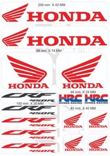 Planche de Stickers moto Honda 450 CRF format A4