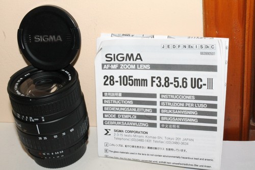 Zoom sigma 105 - sigma, pour
