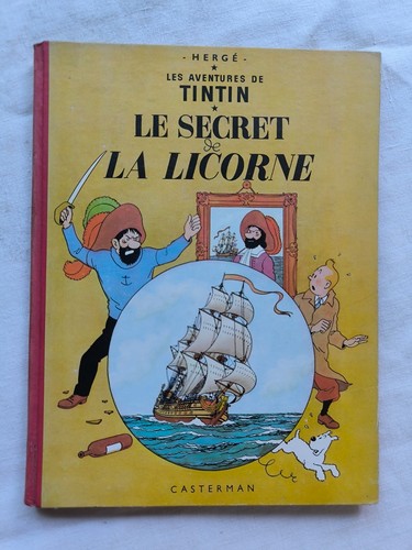 Tintin ancienne secret - bd,