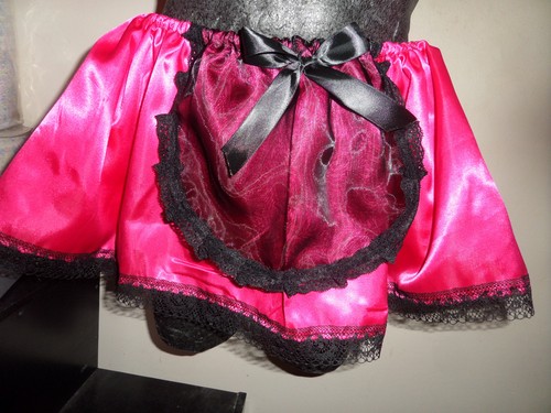 Abdl sissy hot pink black - sissy,