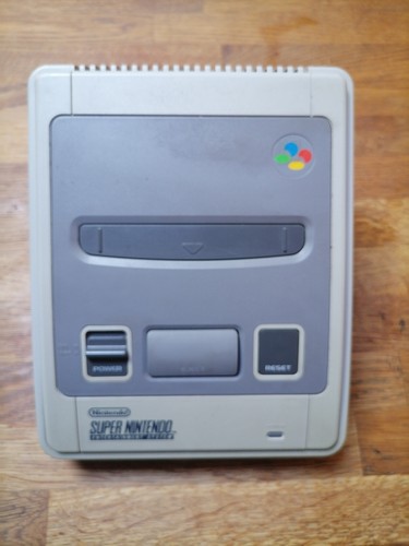 Bloc console snes super - console,