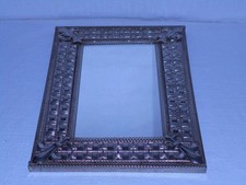 MIROIR VINTAGE FLEUR DE LYS METAL STYLE MATHIEU MATEGOT