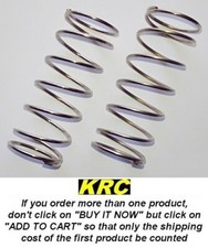 LOSA5451 - LOSI 8IGHT/2.0 FRONT SILVER SHOCK SPRINGS 4.4 LBS RATE (SOFT) (2)