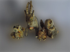 Lot de peluches des années