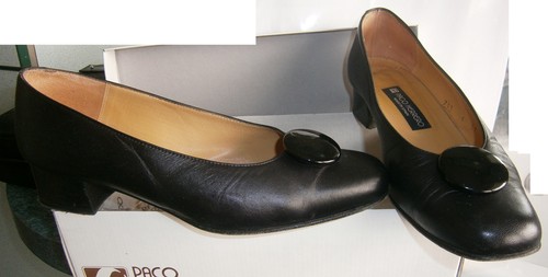 Chaussures noires paco herrero